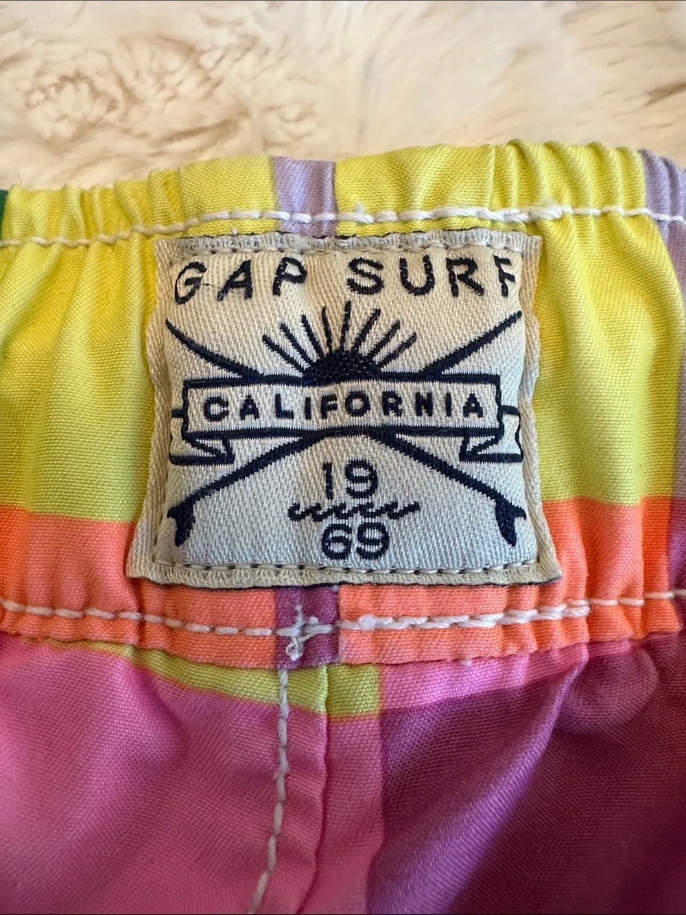 GAP playful checkered
